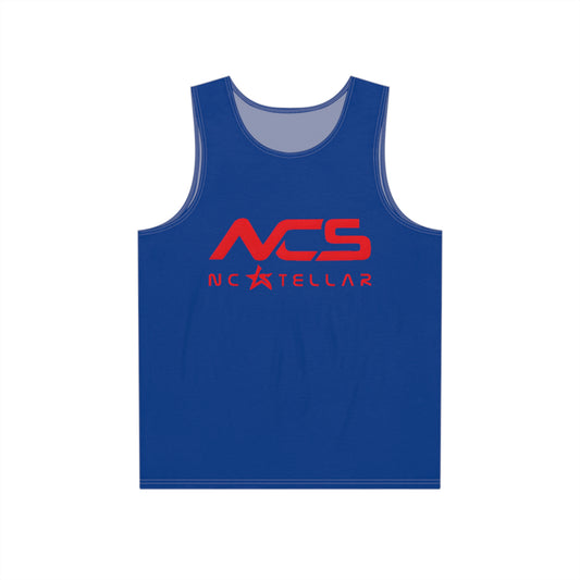 Ncstellar Active Tank Top Blue/Rd