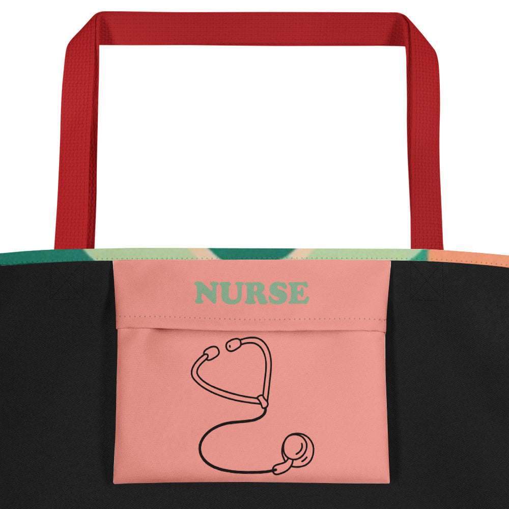 Nurse Large Tote Bag